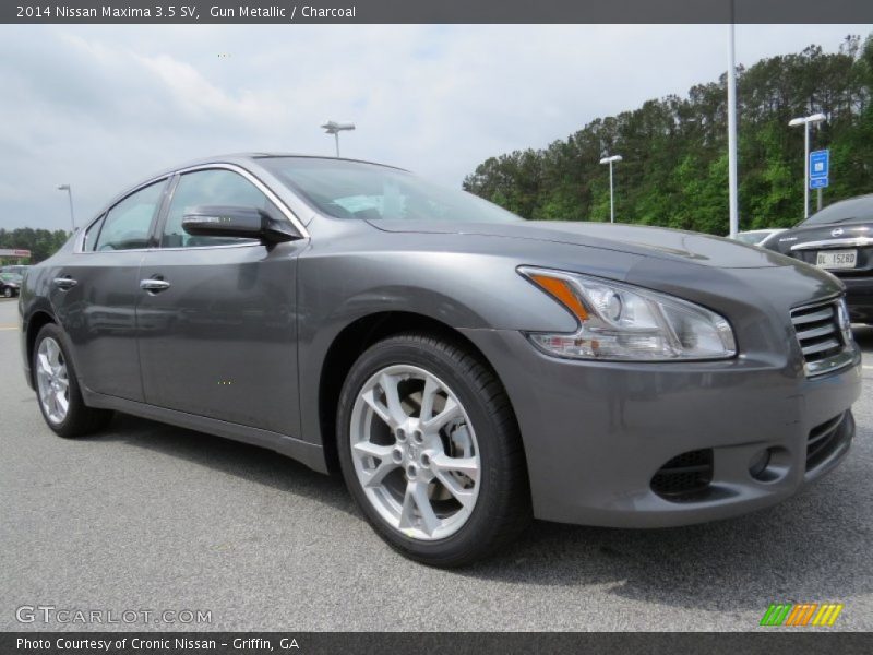 Gun Metallic / Charcoal 2014 Nissan Maxima 3.5 SV