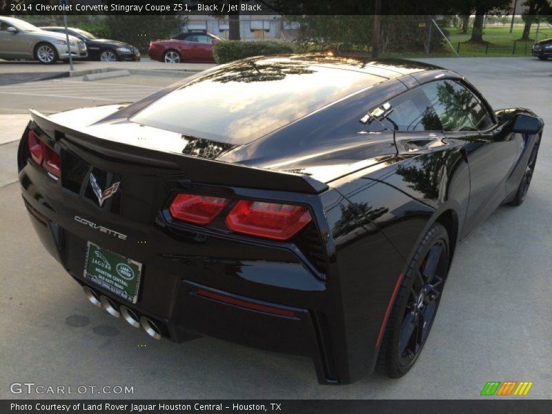 Black / Jet Black 2014 Chevrolet Corvette Stingray Coupe Z51