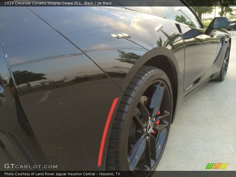 Black / Jet Black 2014 Chevrolet Corvette Stingray Coupe Z51