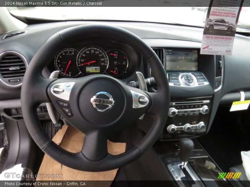 Gun Metallic / Charcoal 2014 Nissan Maxima 3.5 SV