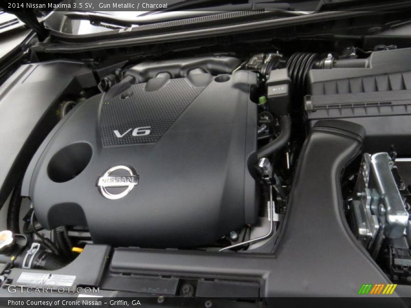 Gun Metallic / Charcoal 2014 Nissan Maxima 3.5 SV