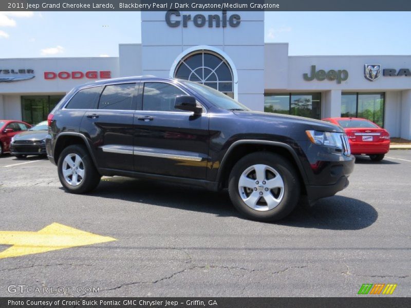 Blackberry Pearl / Dark Graystone/Medium Graystone 2011 Jeep Grand Cherokee Laredo