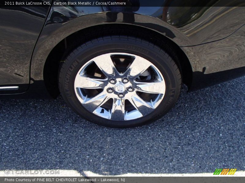 Carbon Black Metallic / Cocoa/Cashmere 2011 Buick LaCrosse CXS