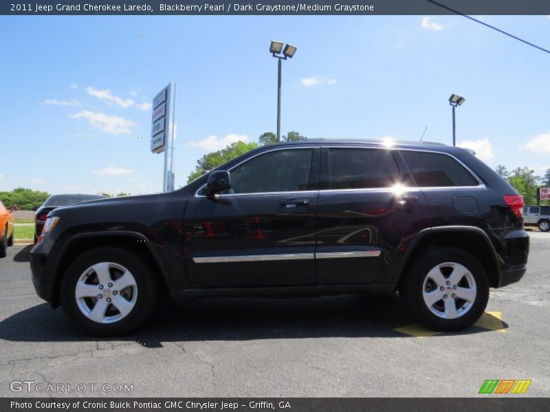 Blackberry Pearl / Dark Graystone/Medium Graystone 2011 Jeep Grand Cherokee Laredo