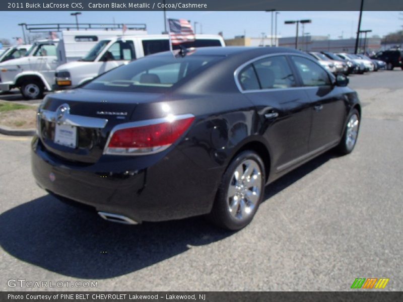 Carbon Black Metallic / Cocoa/Cashmere 2011 Buick LaCrosse CXS