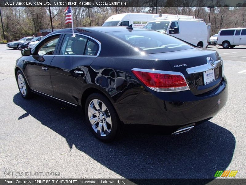 Carbon Black Metallic / Cocoa/Cashmere 2011 Buick LaCrosse CXS