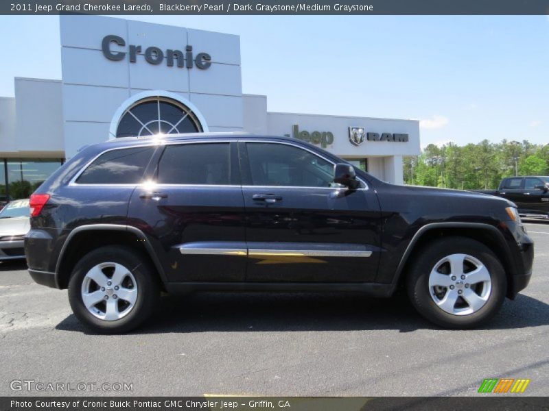 Blackberry Pearl / Dark Graystone/Medium Graystone 2011 Jeep Grand Cherokee Laredo