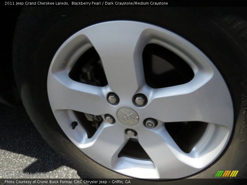 Blackberry Pearl / Dark Graystone/Medium Graystone 2011 Jeep Grand Cherokee Laredo