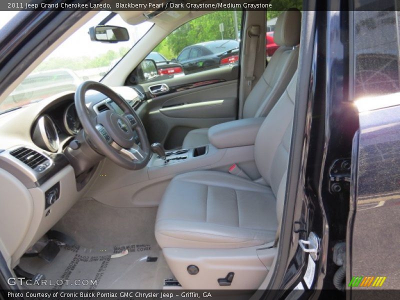 Blackberry Pearl / Dark Graystone/Medium Graystone 2011 Jeep Grand Cherokee Laredo