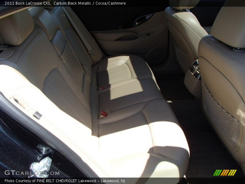 Carbon Black Metallic / Cocoa/Cashmere 2011 Buick LaCrosse CXS