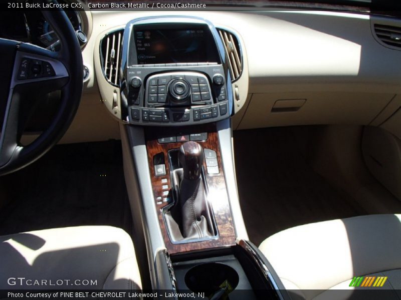 Carbon Black Metallic / Cocoa/Cashmere 2011 Buick LaCrosse CXS