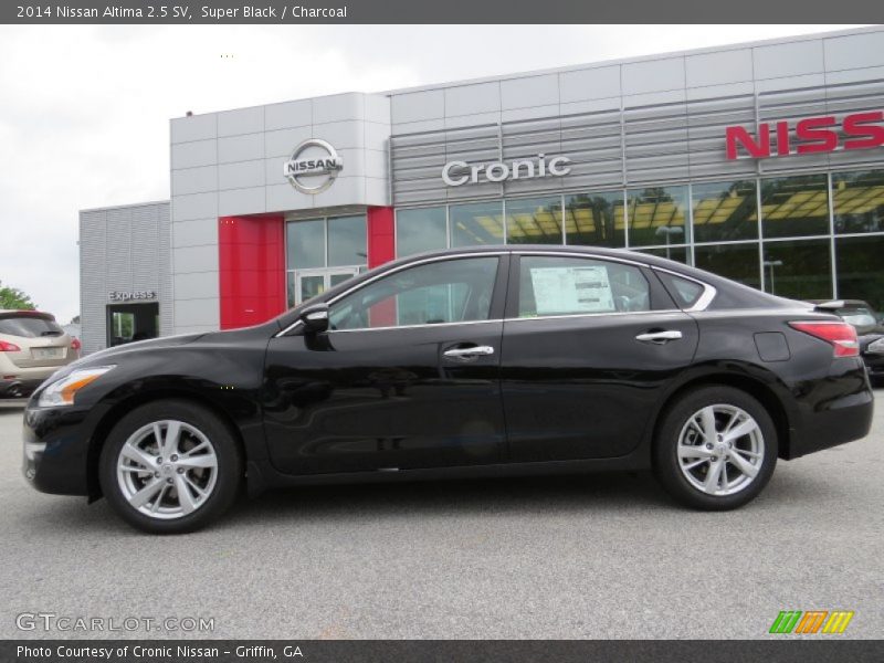 Super Black / Charcoal 2014 Nissan Altima 2.5 SV