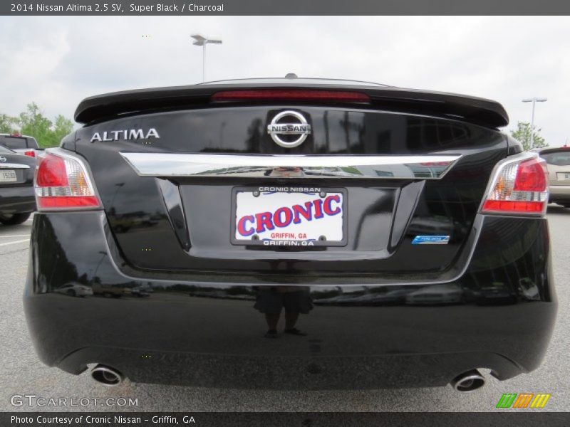 Super Black / Charcoal 2014 Nissan Altima 2.5 SV