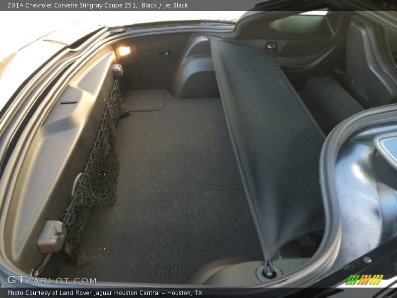  2014 Corvette Stingray Coupe Z51 Trunk
