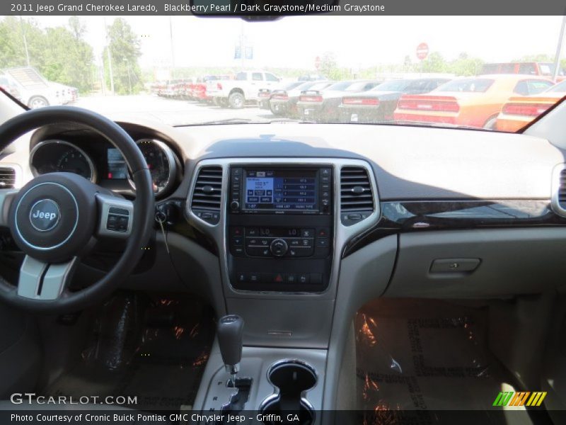 Blackberry Pearl / Dark Graystone/Medium Graystone 2011 Jeep Grand Cherokee Laredo