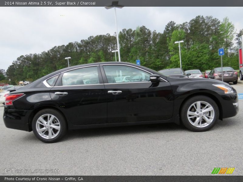 Super Black / Charcoal 2014 Nissan Altima 2.5 SV