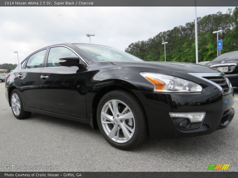 Super Black / Charcoal 2014 Nissan Altima 2.5 SV
