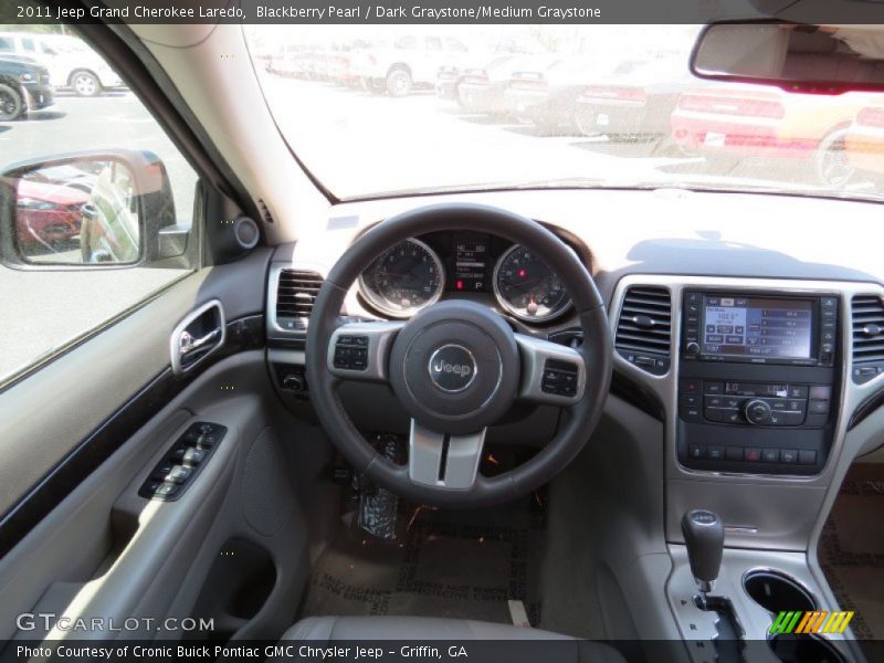 Blackberry Pearl / Dark Graystone/Medium Graystone 2011 Jeep Grand Cherokee Laredo