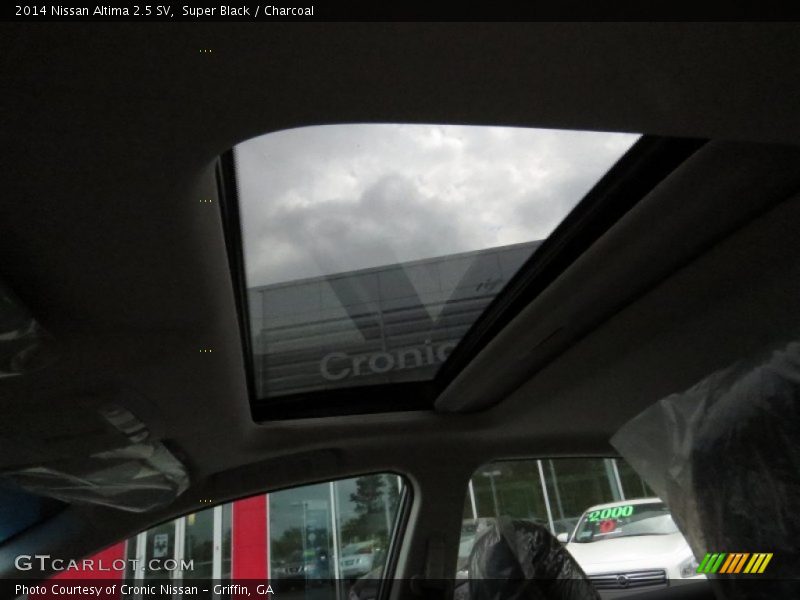 Super Black / Charcoal 2014 Nissan Altima 2.5 SV