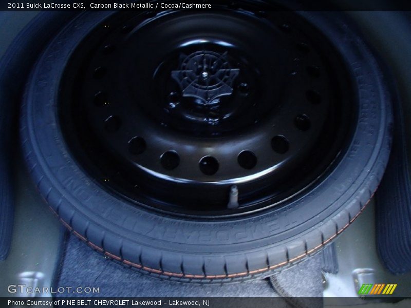 Carbon Black Metallic / Cocoa/Cashmere 2011 Buick LaCrosse CXS