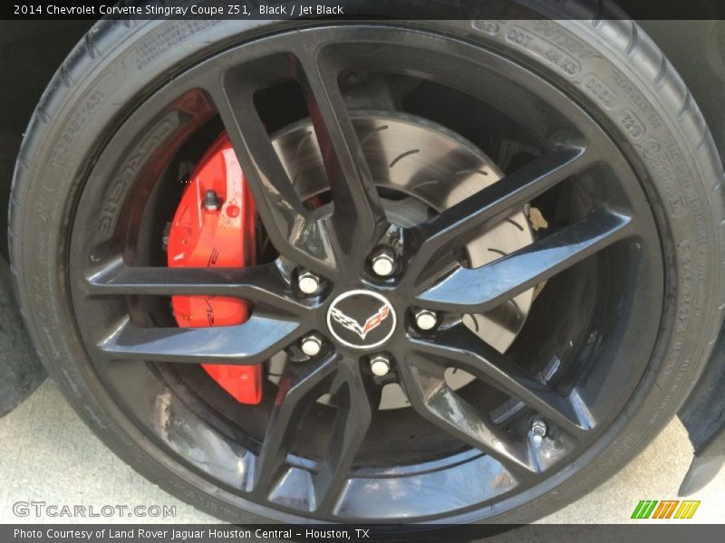 Black / Jet Black 2014 Chevrolet Corvette Stingray Coupe Z51