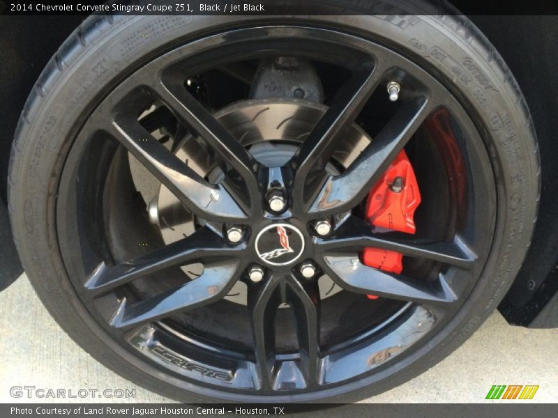Black / Jet Black 2014 Chevrolet Corvette Stingray Coupe Z51