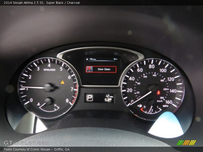 Super Black / Charcoal 2014 Nissan Altima 2.5 SV
