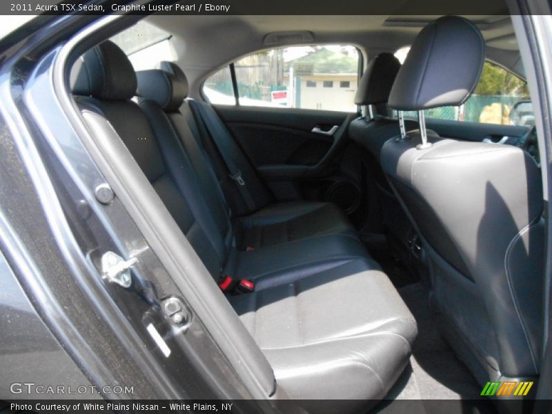 Graphite Luster Pearl / Ebony 2011 Acura TSX Sedan