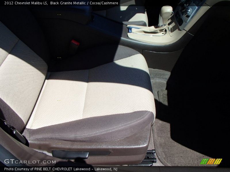 Black Granite Metallic / Cocoa/Cashmere 2012 Chevrolet Malibu LS