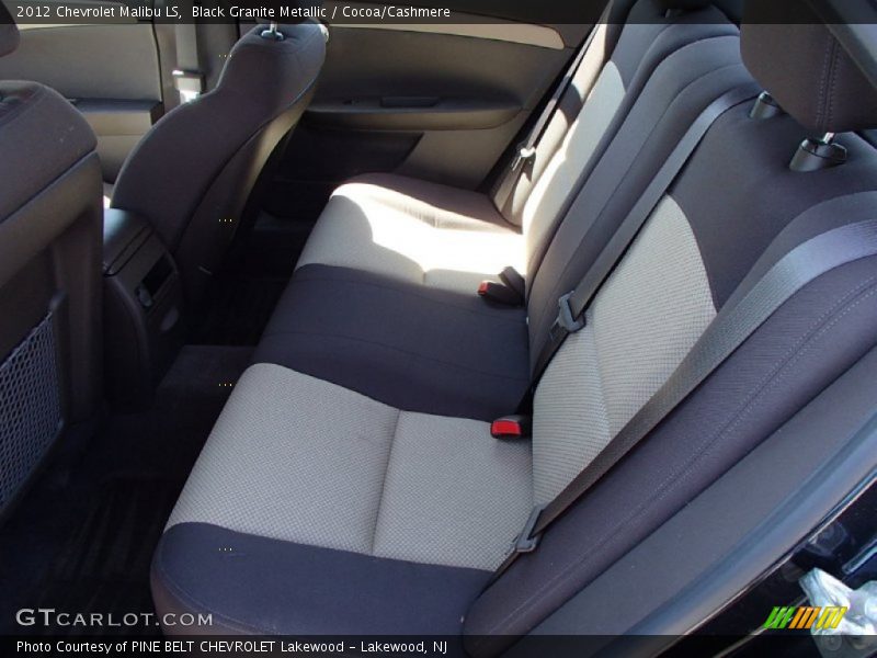 Black Granite Metallic / Cocoa/Cashmere 2012 Chevrolet Malibu LS