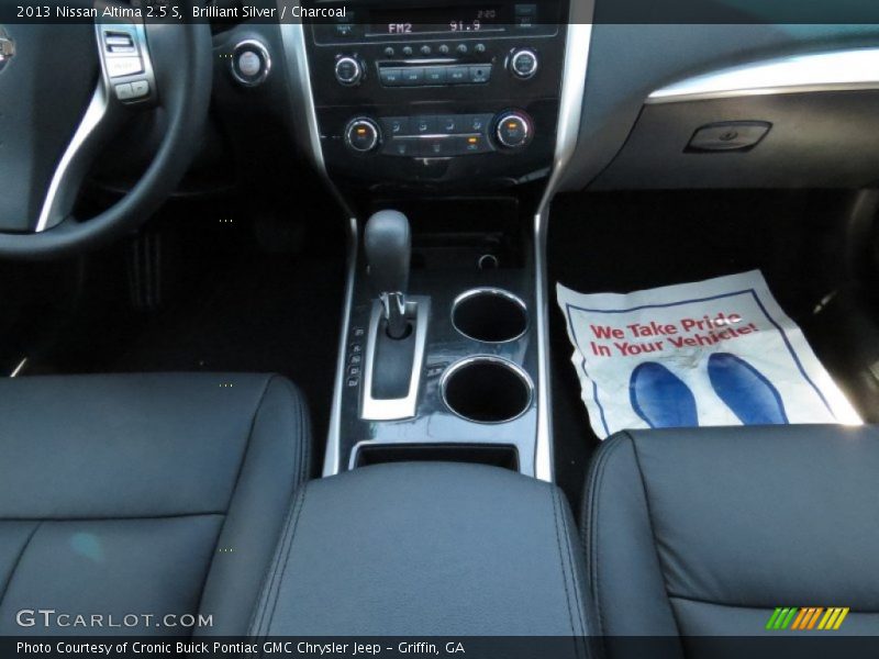 Brilliant Silver / Charcoal 2013 Nissan Altima 2.5 S