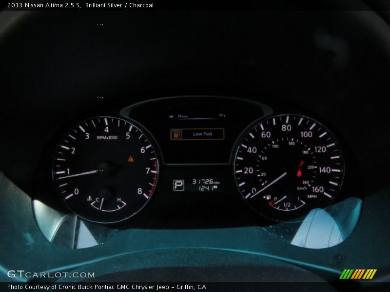 Brilliant Silver / Charcoal 2013 Nissan Altima 2.5 S