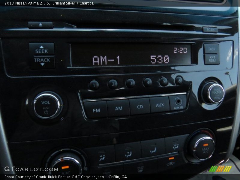 Brilliant Silver / Charcoal 2013 Nissan Altima 2.5 S