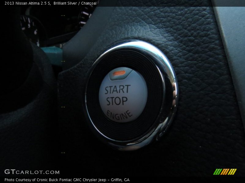 Brilliant Silver / Charcoal 2013 Nissan Altima 2.5 S