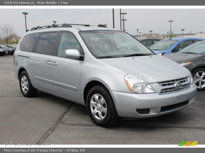 Silver Metallic / Gray 2008 Kia Sedona LX