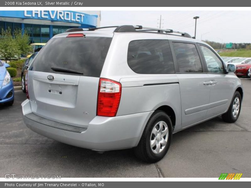 Silver Metallic / Gray 2008 Kia Sedona LX