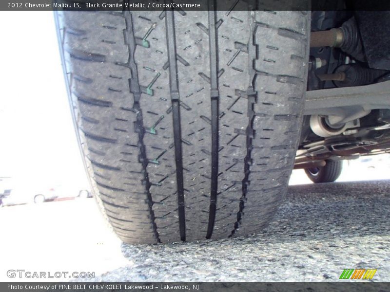 Black Granite Metallic / Cocoa/Cashmere 2012 Chevrolet Malibu LS