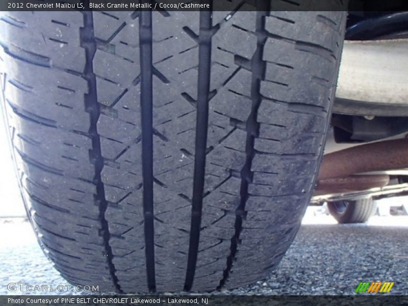 Black Granite Metallic / Cocoa/Cashmere 2012 Chevrolet Malibu LS