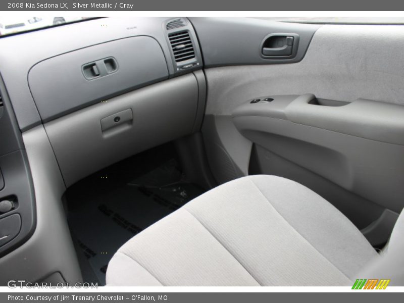 Silver Metallic / Gray 2008 Kia Sedona LX