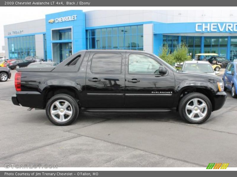 Black / Ebony 2009 Chevrolet Avalanche LT 4x4