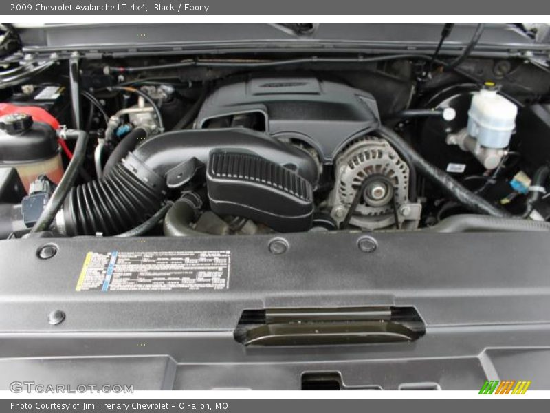 Black / Ebony 2009 Chevrolet Avalanche LT 4x4