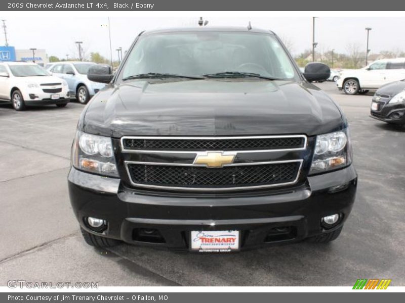 Black / Ebony 2009 Chevrolet Avalanche LT 4x4