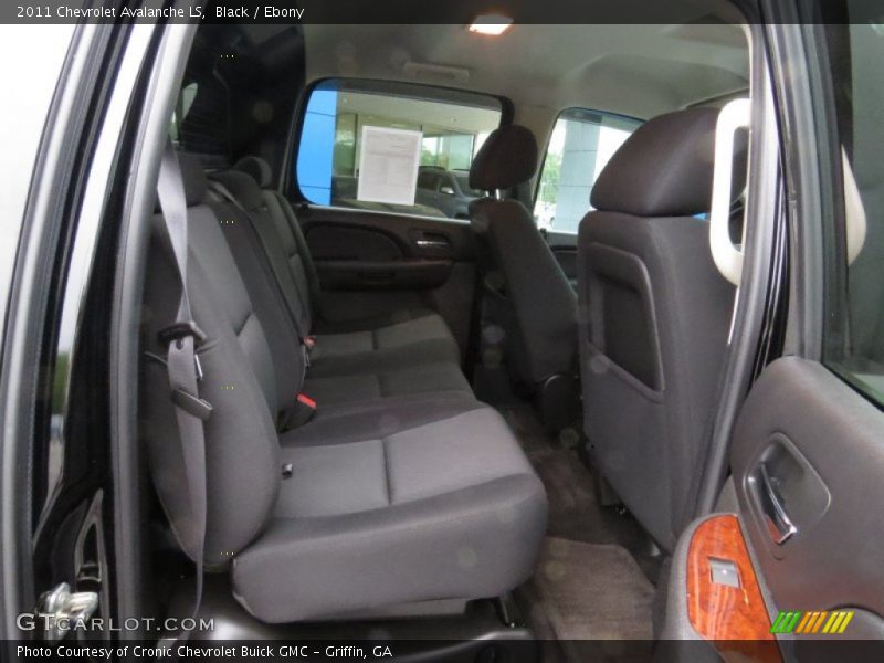 Black / Ebony 2011 Chevrolet Avalanche LS