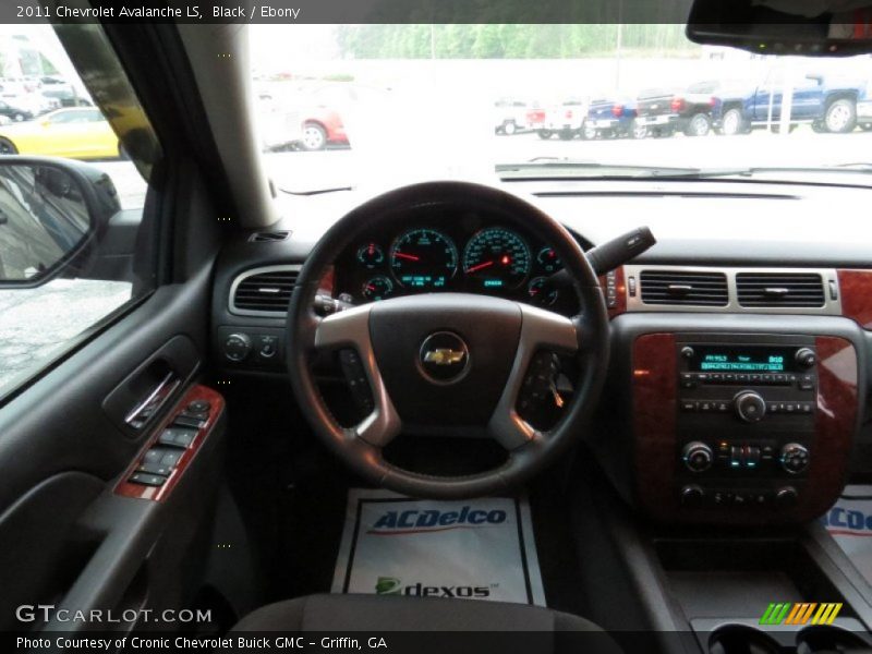 Black / Ebony 2011 Chevrolet Avalanche LS