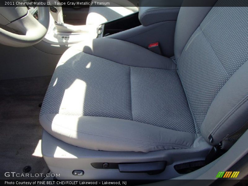 Taupe Gray Metallic / Titanium 2011 Chevrolet Malibu LS