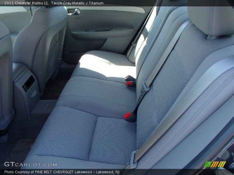 Taupe Gray Metallic / Titanium 2011 Chevrolet Malibu LS