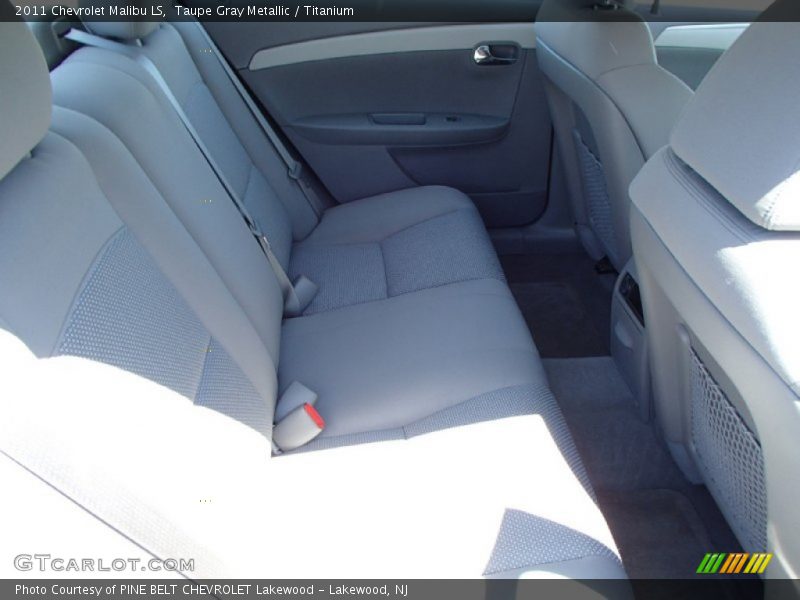 Taupe Gray Metallic / Titanium 2011 Chevrolet Malibu LS