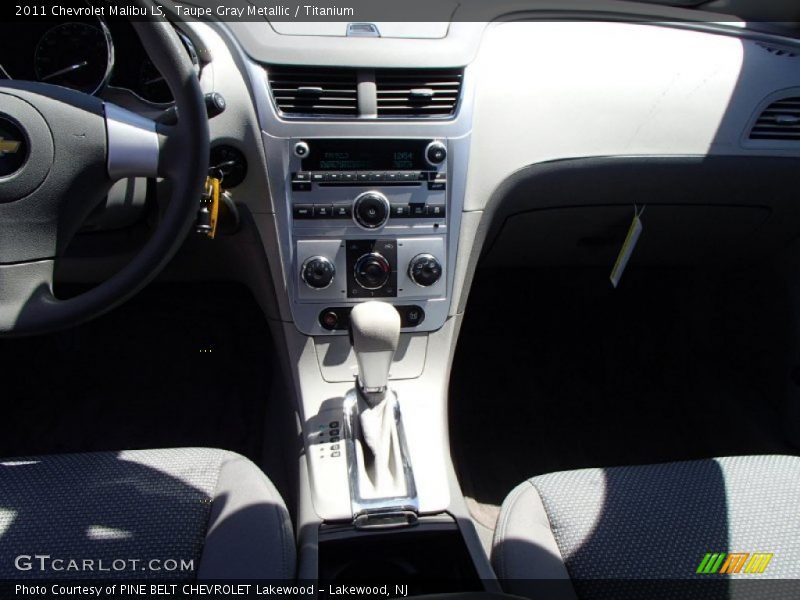 Taupe Gray Metallic / Titanium 2011 Chevrolet Malibu LS