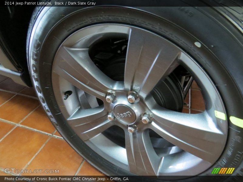 Black / Dark Slate Gray 2014 Jeep Patriot Latitude