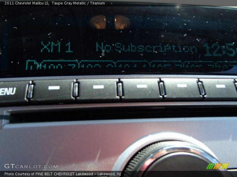 Taupe Gray Metallic / Titanium 2011 Chevrolet Malibu LS